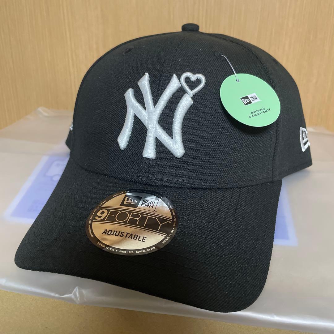 【新品未着用】BASICKS Newera Yankees Cap 黒