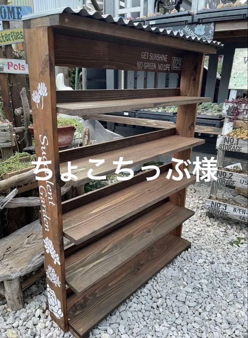 ちょこちっぶ様　多肉植物棚　TB-66D
