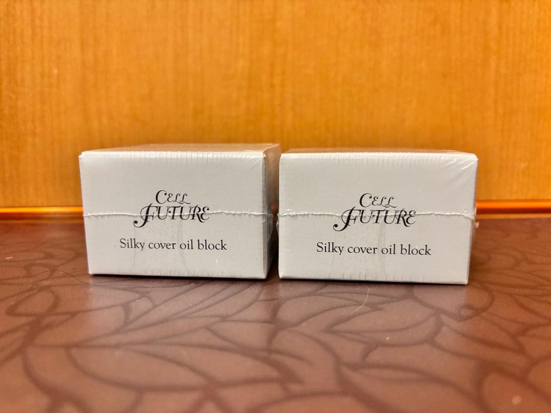 2個セット　シルキーカバー オイルブロック 化粧下地 28g×2個