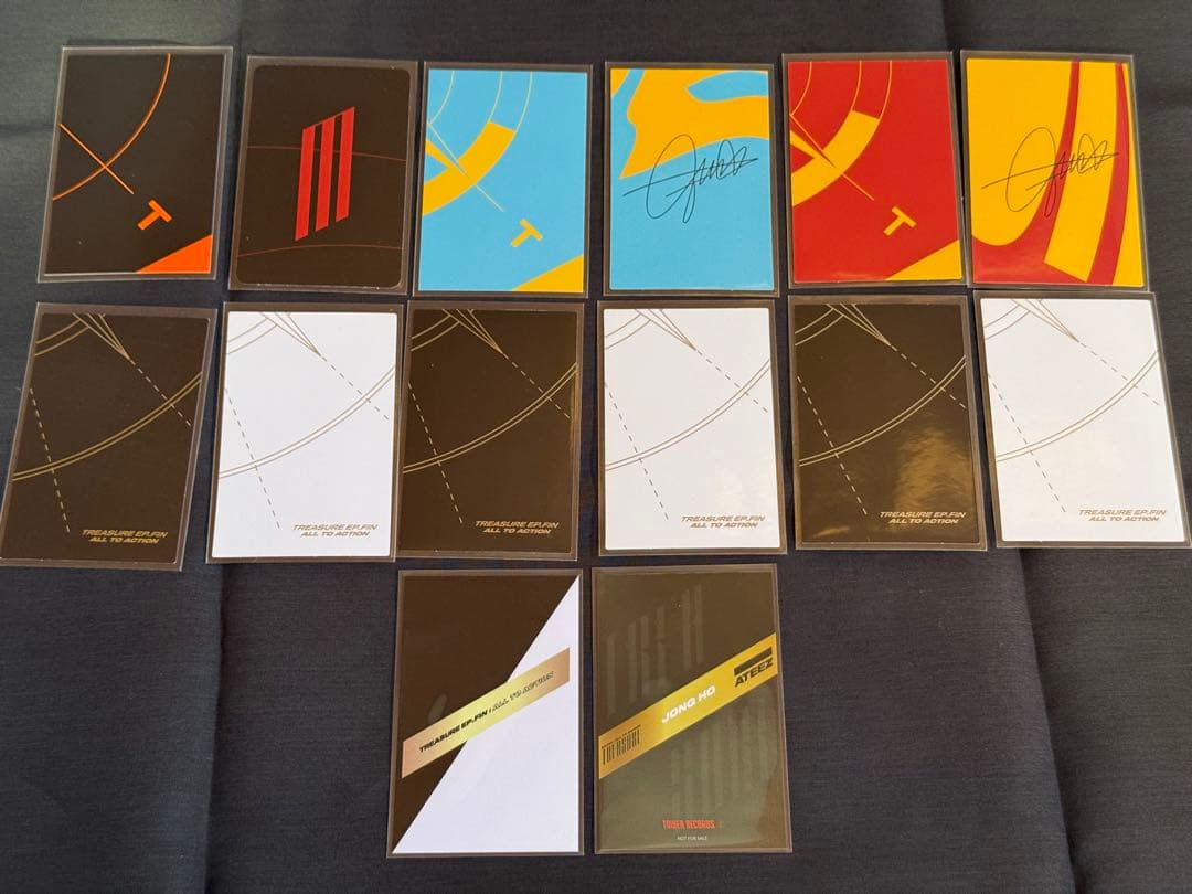 ATEEZ ジョンホ アルバム 封入 特典 トレカ セット ① タレントカード