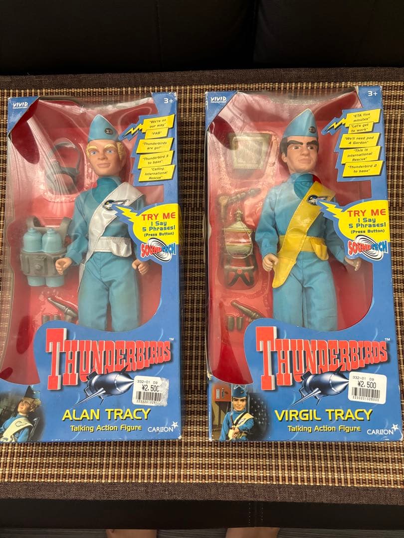 サンダーバード Thunderbird トーキングアクションフィギュア5体