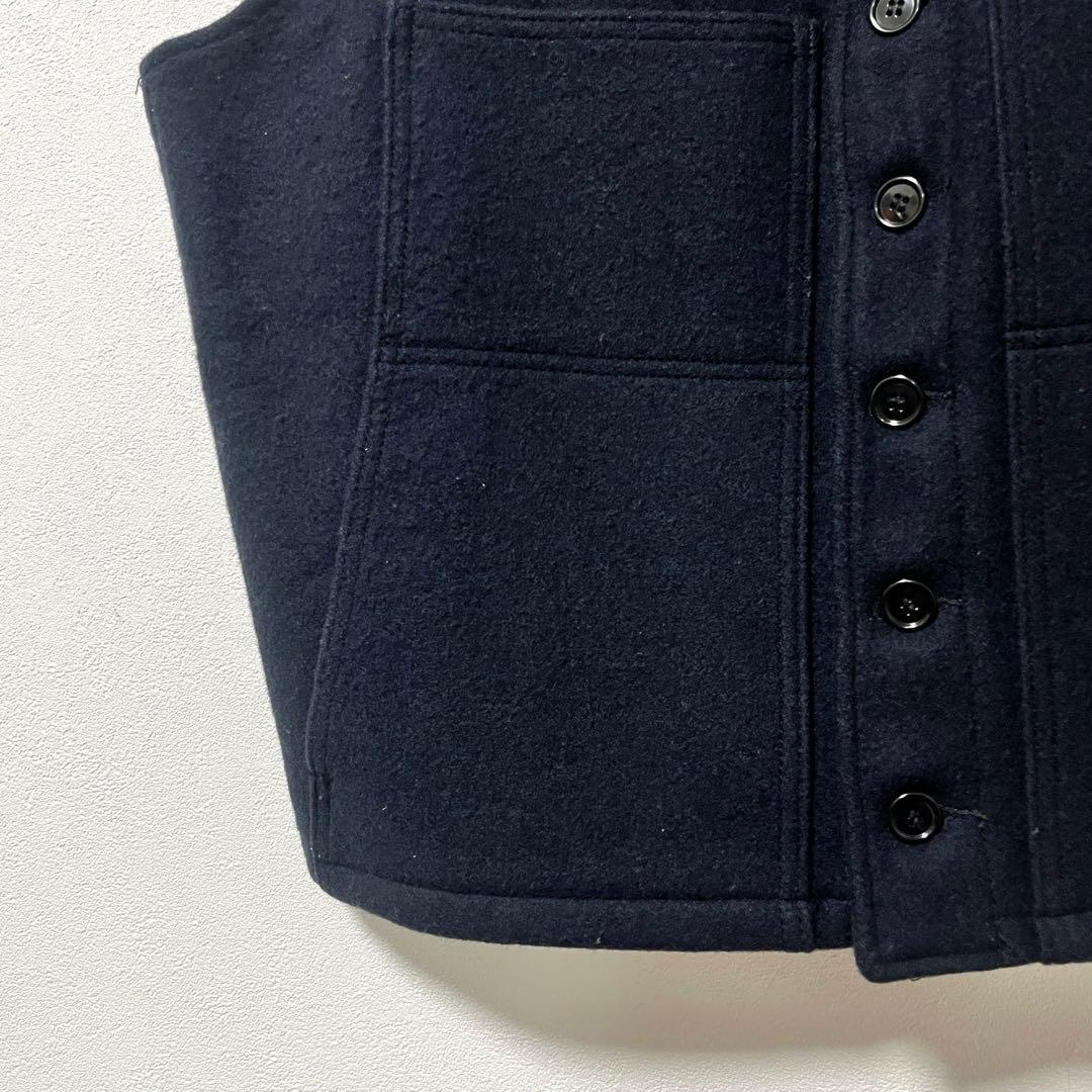 《FILSON》MACKINAW WOOL VEST NAVY 48