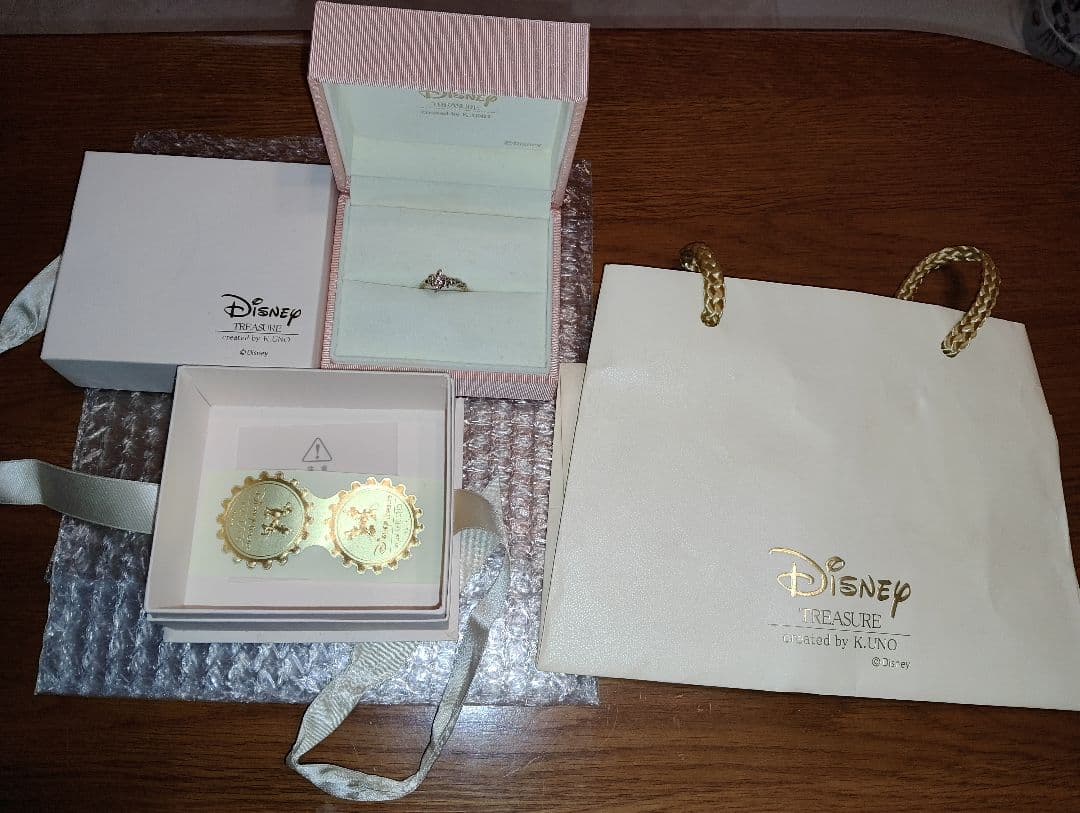 専用　k.uno パスカル　k18 塔の上のラプンツェルリング　ケイウノ