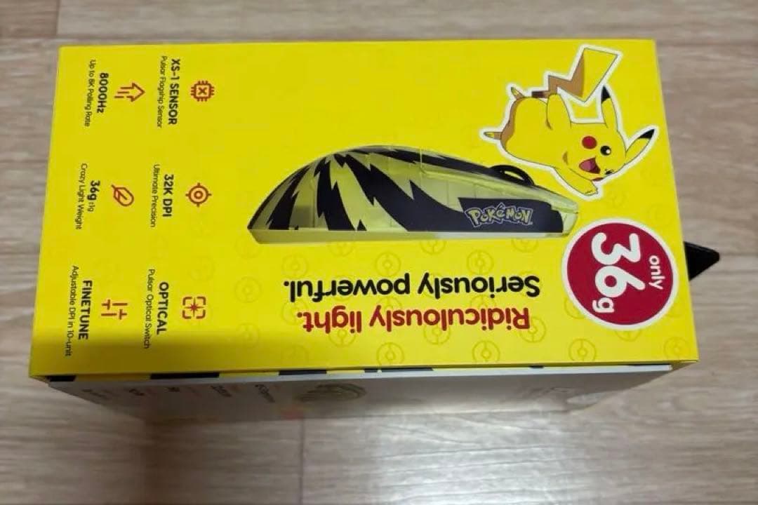 ポケモン ピカチュウ パワフル ゲーミングマウス 韓国限定 - メルカリ