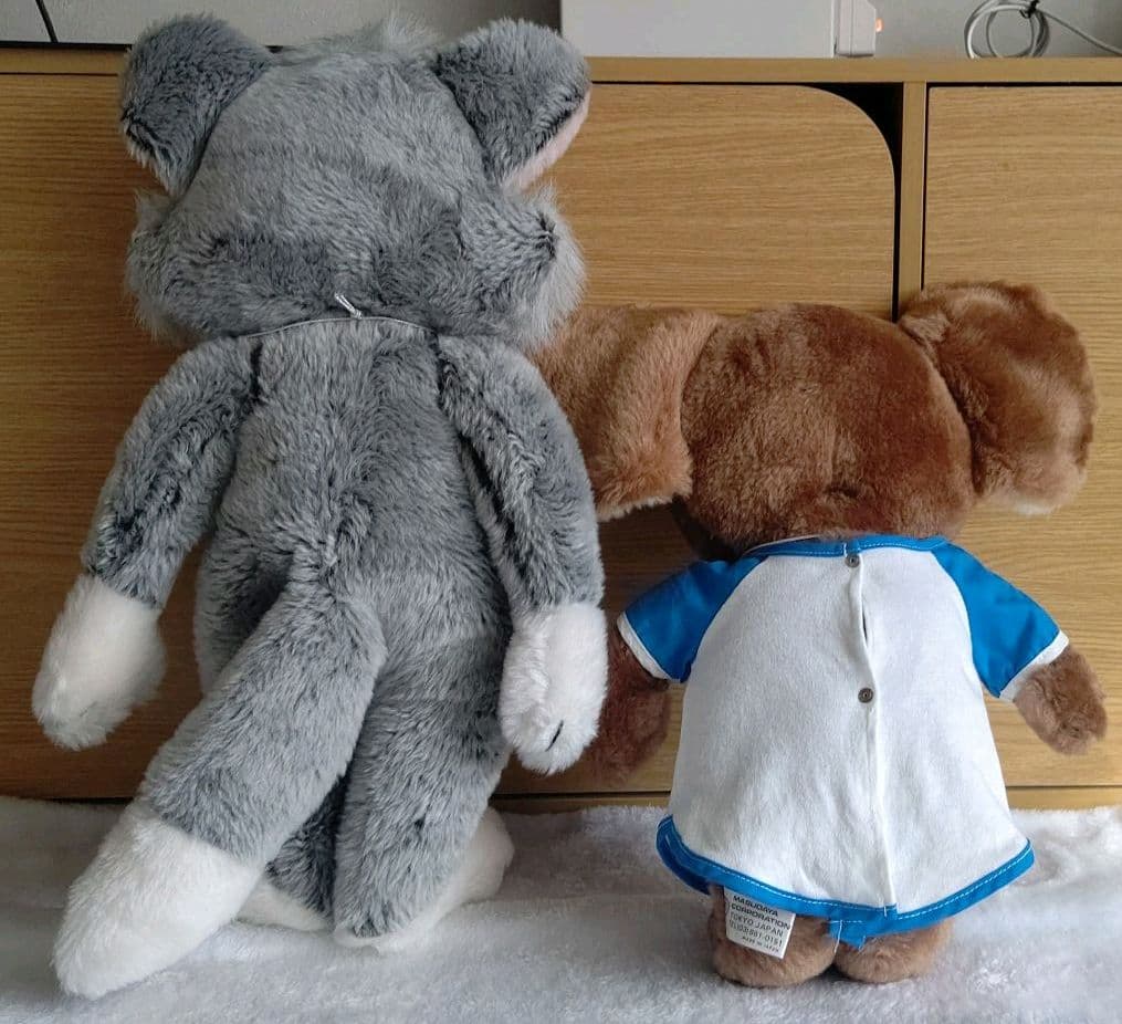 k 希少・ヴィンテージ 昭和レトロ(マスダヤぬいぐるみ) トムとジェリー