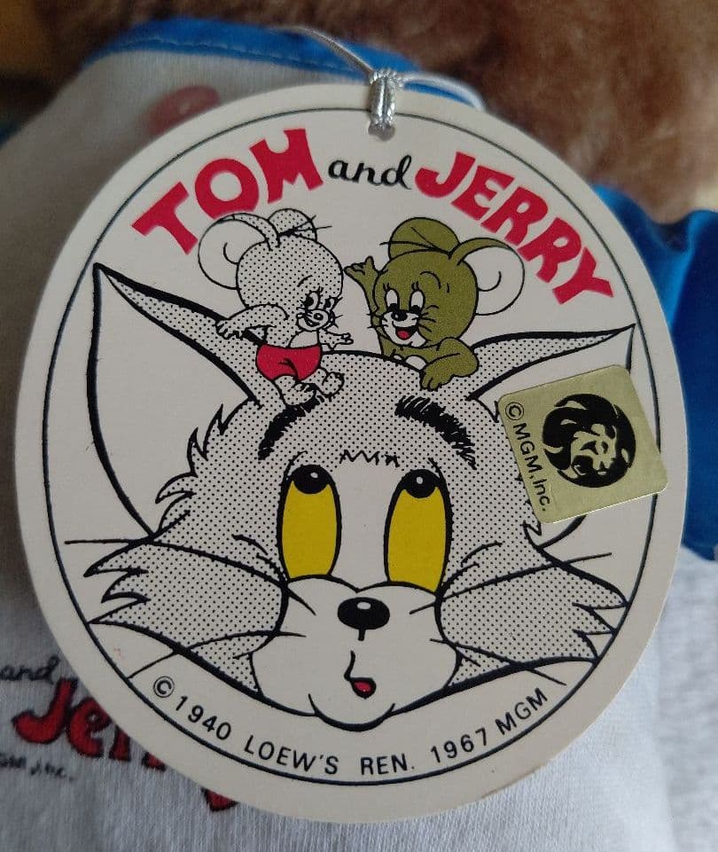 k 希少・ヴィンテージ 昭和レトロ(マスダヤぬいぐるみ) トムとジェリー