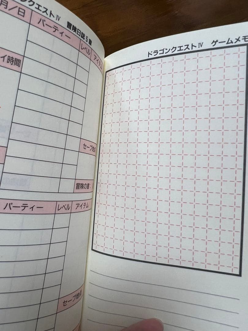ドラクエⅣ 冒険者の手帳 1990 - メルカリ