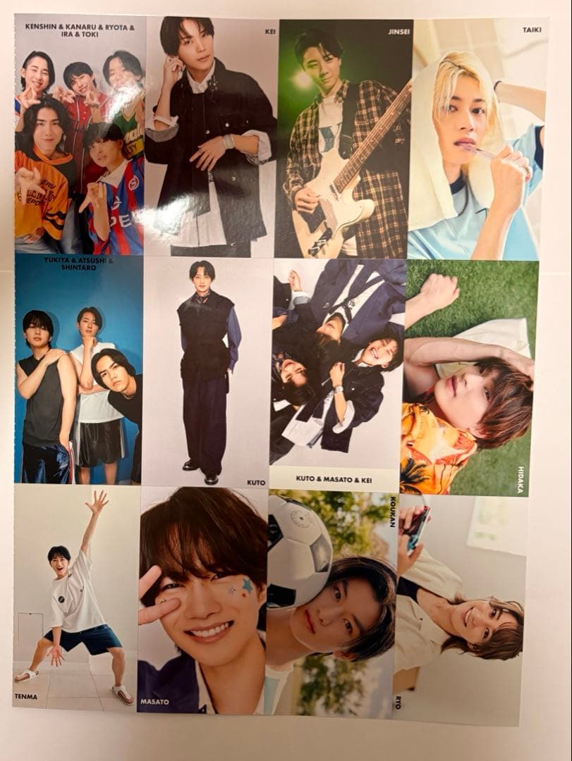 ジャニーズJr 厚紙カード バラ売り可(3枚〜) - メルカリ
