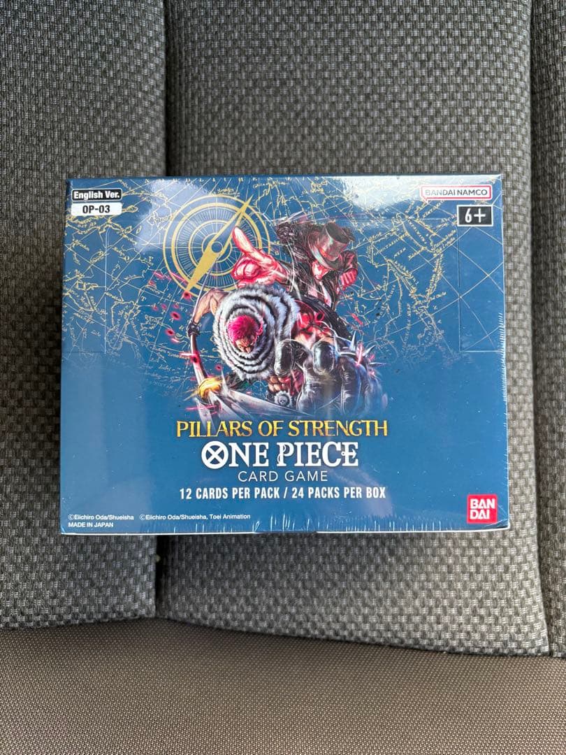 【希少】ONEPIECE 強大な敵 英語版 シュリンク付き モンキー・D・ルフィ(未開封/英語版/ドジャース)【L】{EB02-010