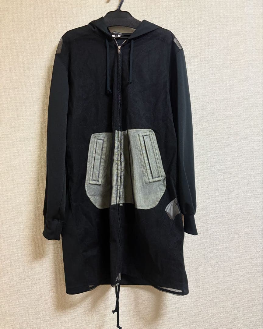 コムデギャルソンオムプリュス　チュールパーカー