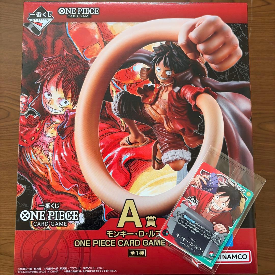 一番くじ　ワンピース　プロモ　カード　Ａ賞　モンキー・D・ルフィ(未開封品)