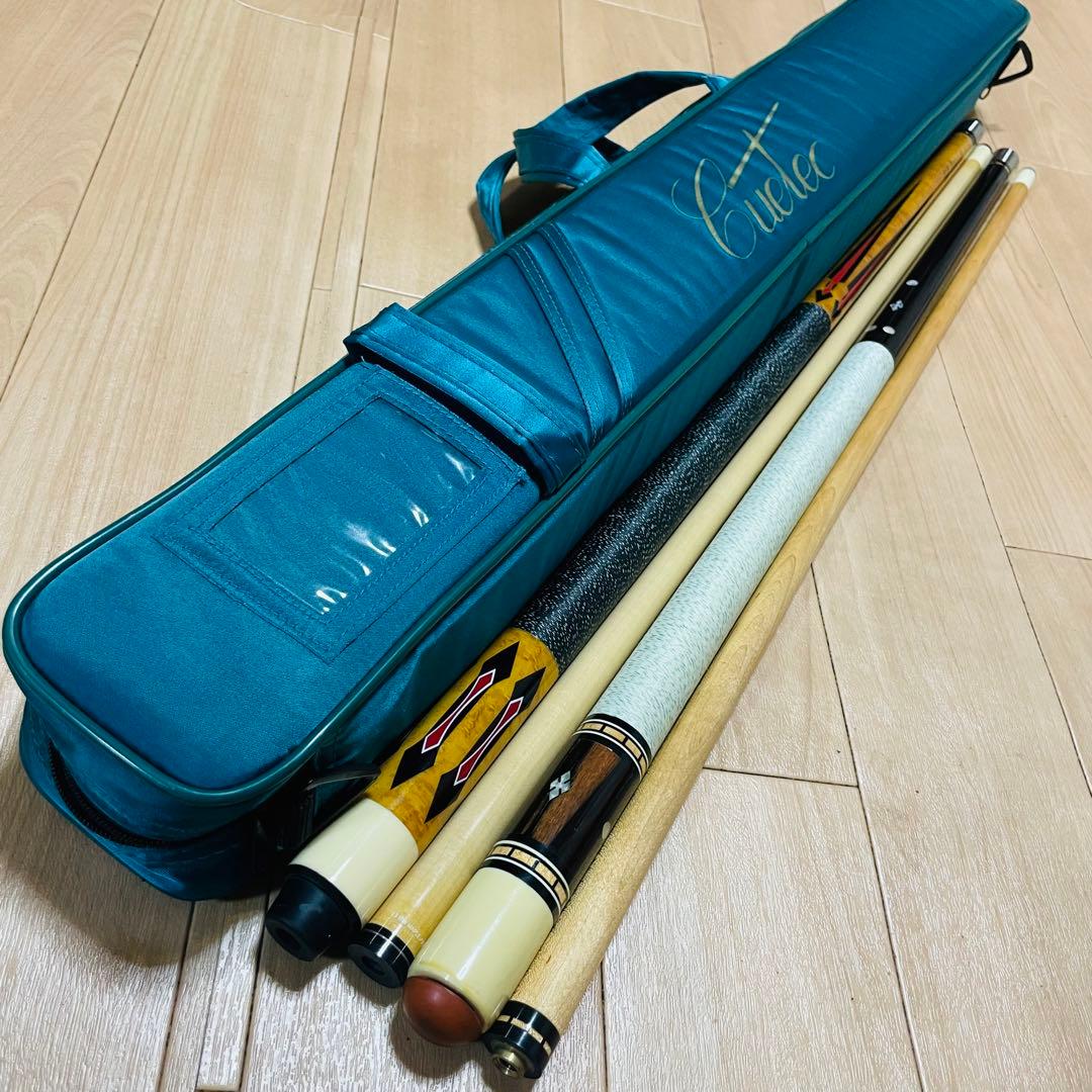 cuetec ビリヤード　キュー　キューテック　2本セット