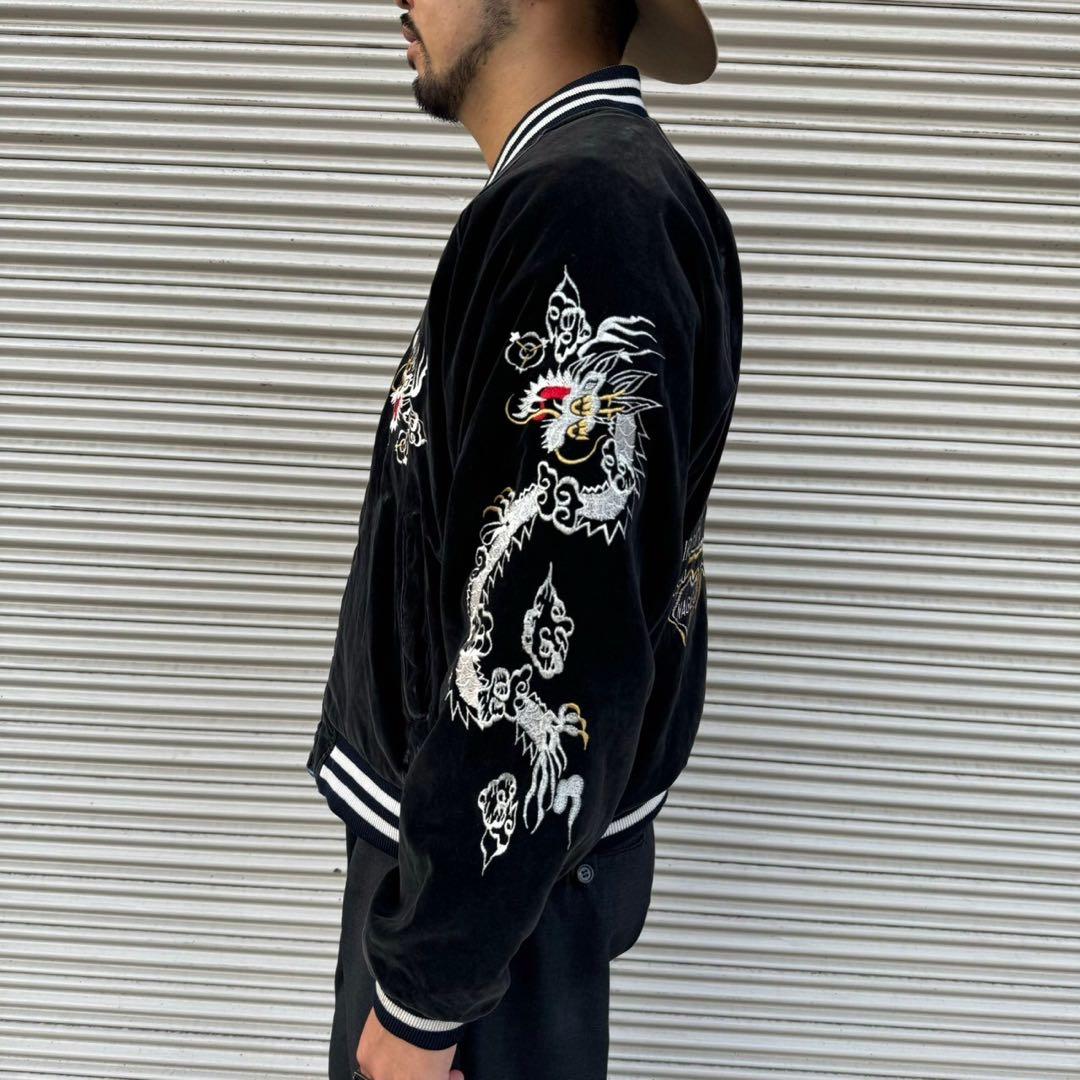 超希少 50s 別珍 スカジャン スーベニアジャケット舞妓 ベロア