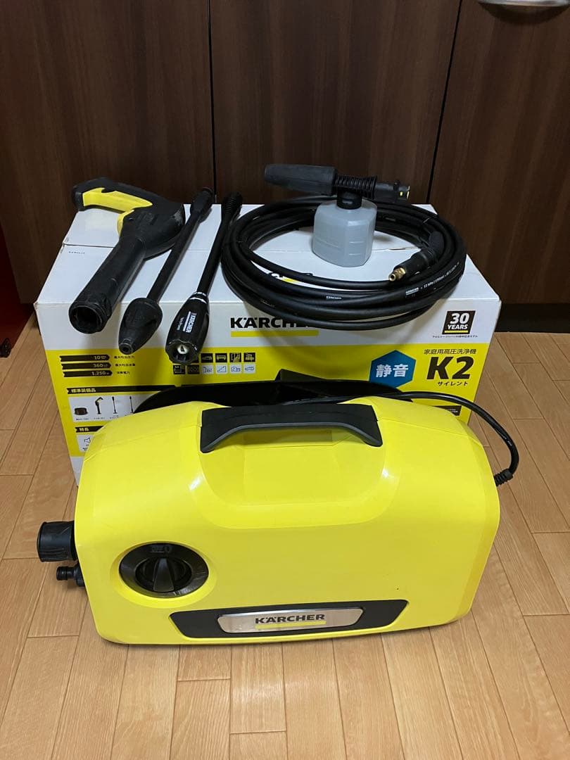 K'A'RCHER K2サイレント高圧洗浄機　美品 ケルヒャー 高圧洗浄機 K2 サイレント」の人気商品一覧 | 安い商品を