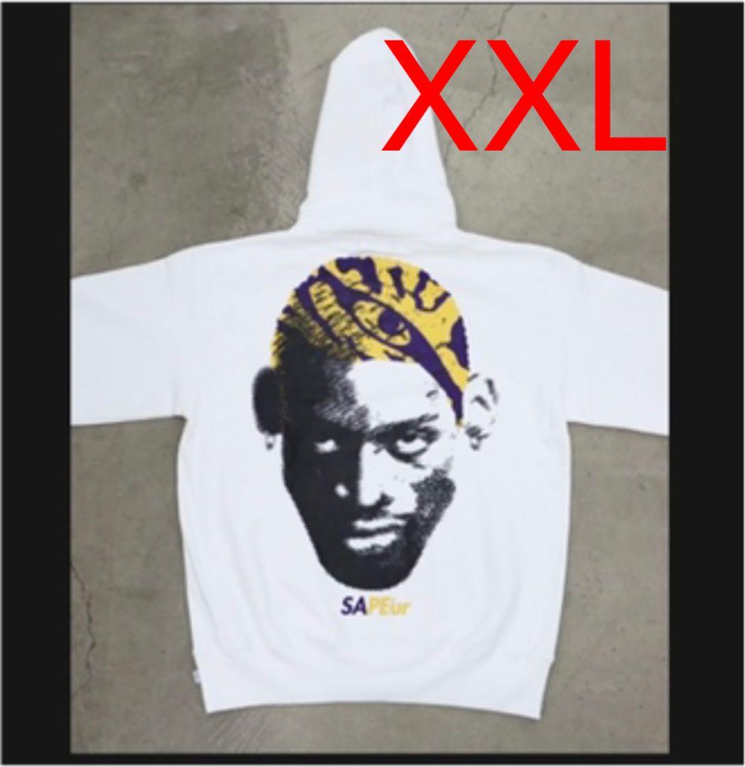 新作 サプール ロッドマン パーカー sapeur 2xl 白 ホワイト - メルカリ