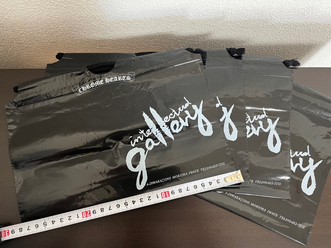 旧聖地・ガルフインテレクチュアルギャラリー盛岡×クロムハーツショッパー23枚 CHROME HEARTS（クロムハーツ） オールドモデル ガルフ インテ