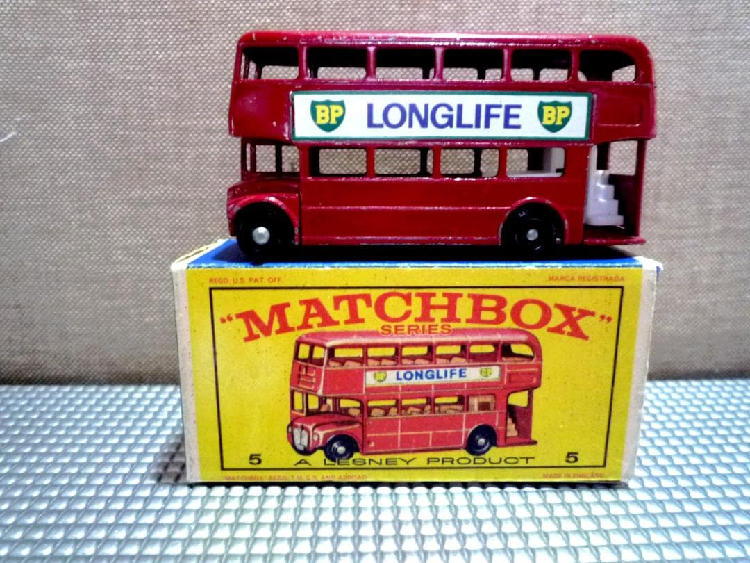MATCHBOX N°5D LONDON BUS 1966