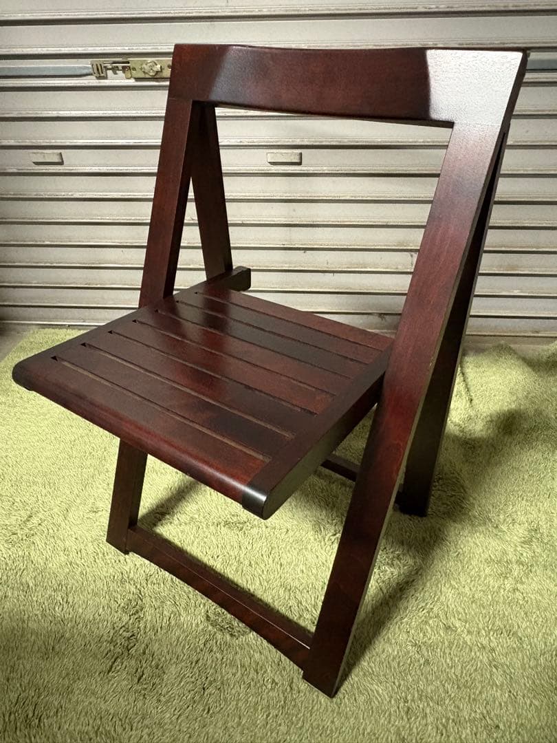 ☆GE237【中古品】 北海道民芸 折り畳みチェア 椅子 樺材 ☆GE237【中古品】 北海道民芸 折り畳みチェア 椅子 樺材 - メルカリ