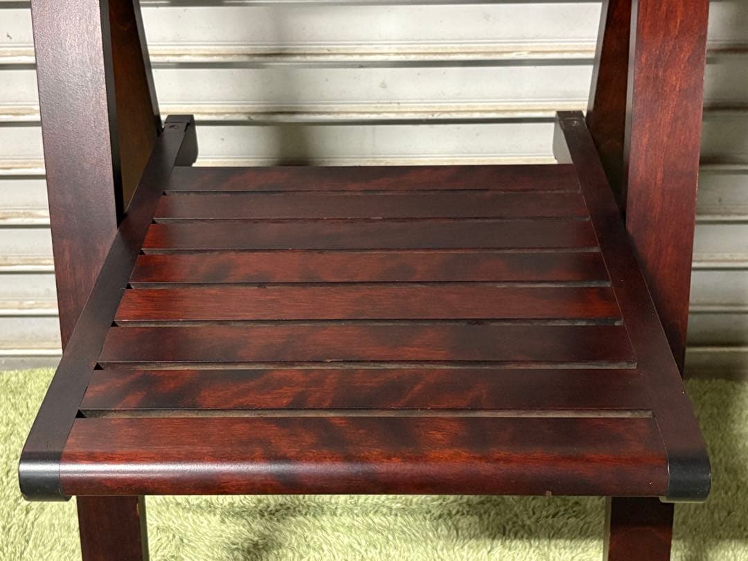 ☆GE237【中古品】 北海道民芸 折り畳みチェア 椅子 樺材 - メルカリ