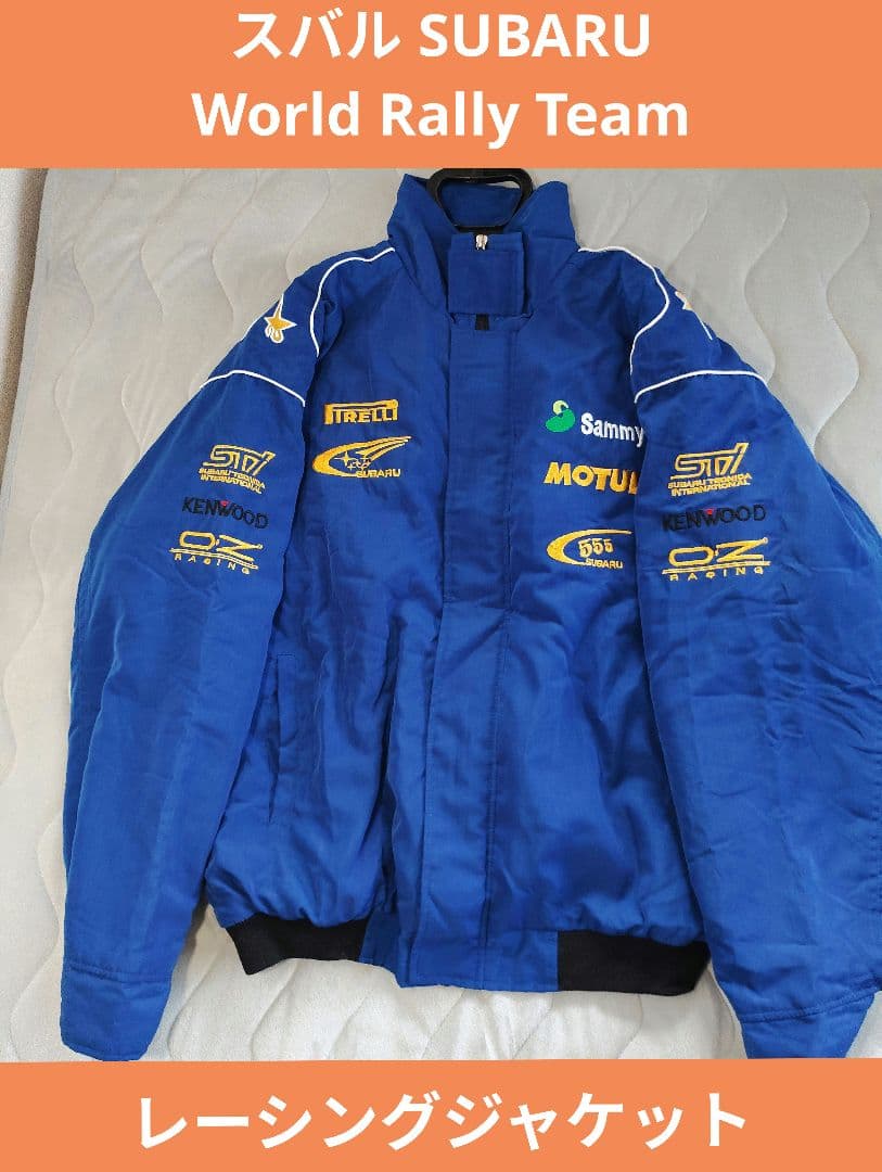 タ*ロ様 スバル SUBARU World Rally Team レーシングジャ スバル SUBARU World Rally Team レーシングジャケットXL - メルカリ