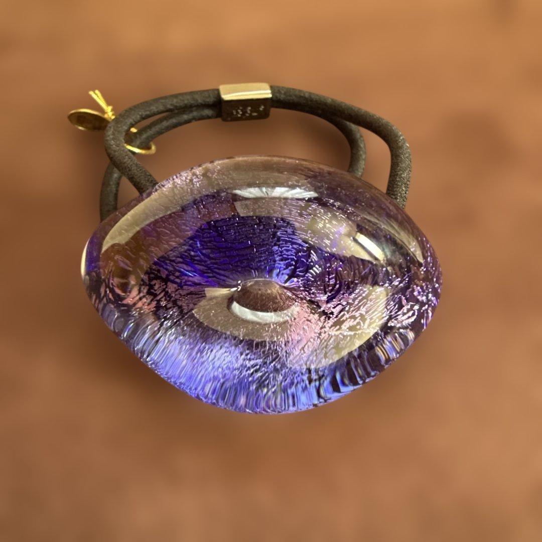 Colette Malouf コレットマルーフ　グラスポニー　ブルー