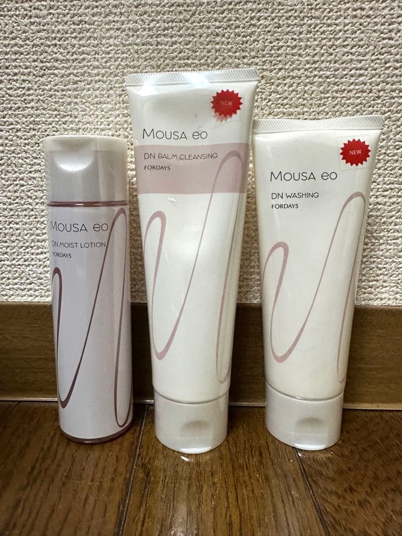 フォーデイズ　ムーサイオ　基礎化粧品3点セット　クレンジング・洗顔・ローション