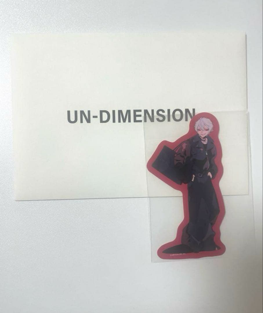 UNDIMENSION 2way ショッパートートバッグ ステッカー付 葛葉 - メルカリ