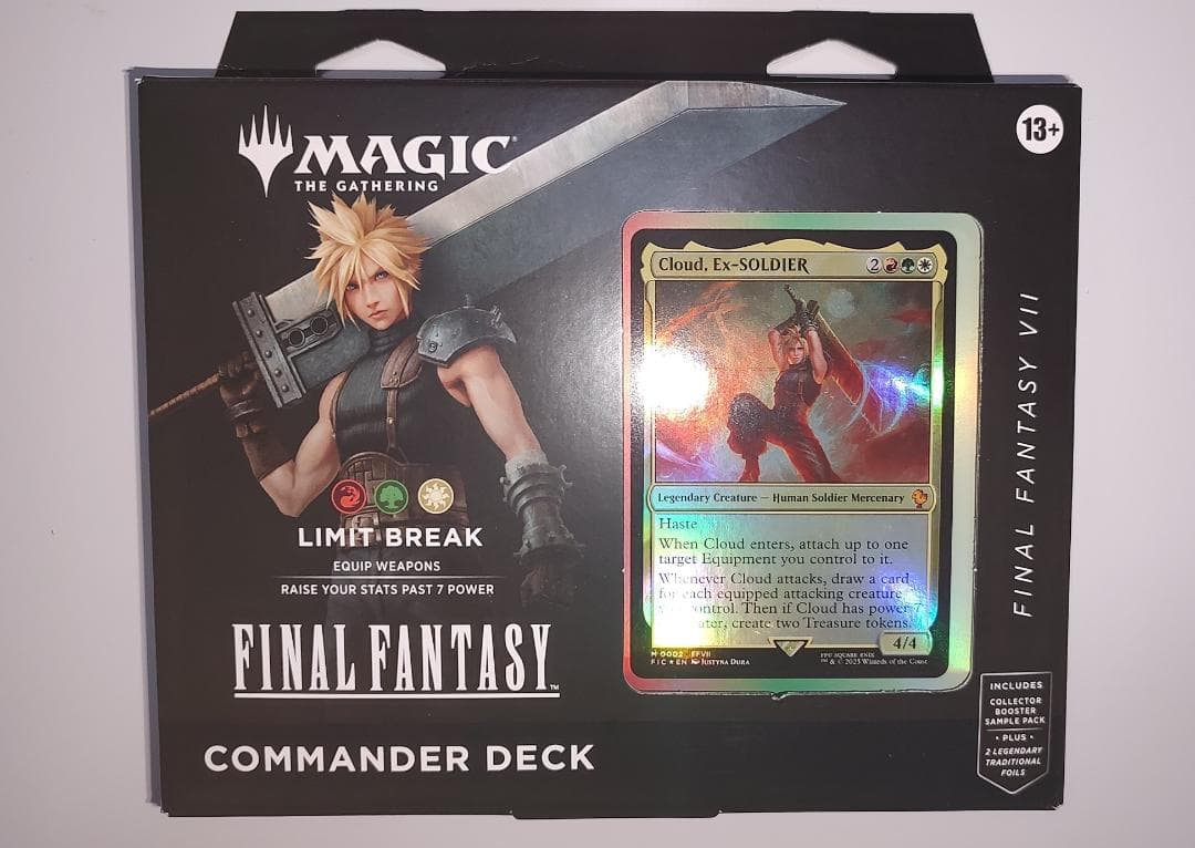 MTG　FF　統率者デッキ　リミットブレイク　英語版　新品未開封