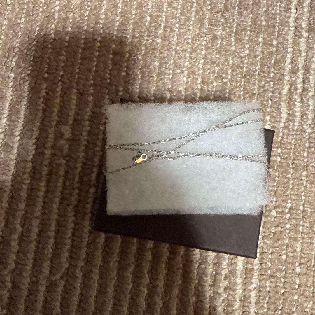 アヴァランチホワイトシルバーK10 シルバー ネックレス