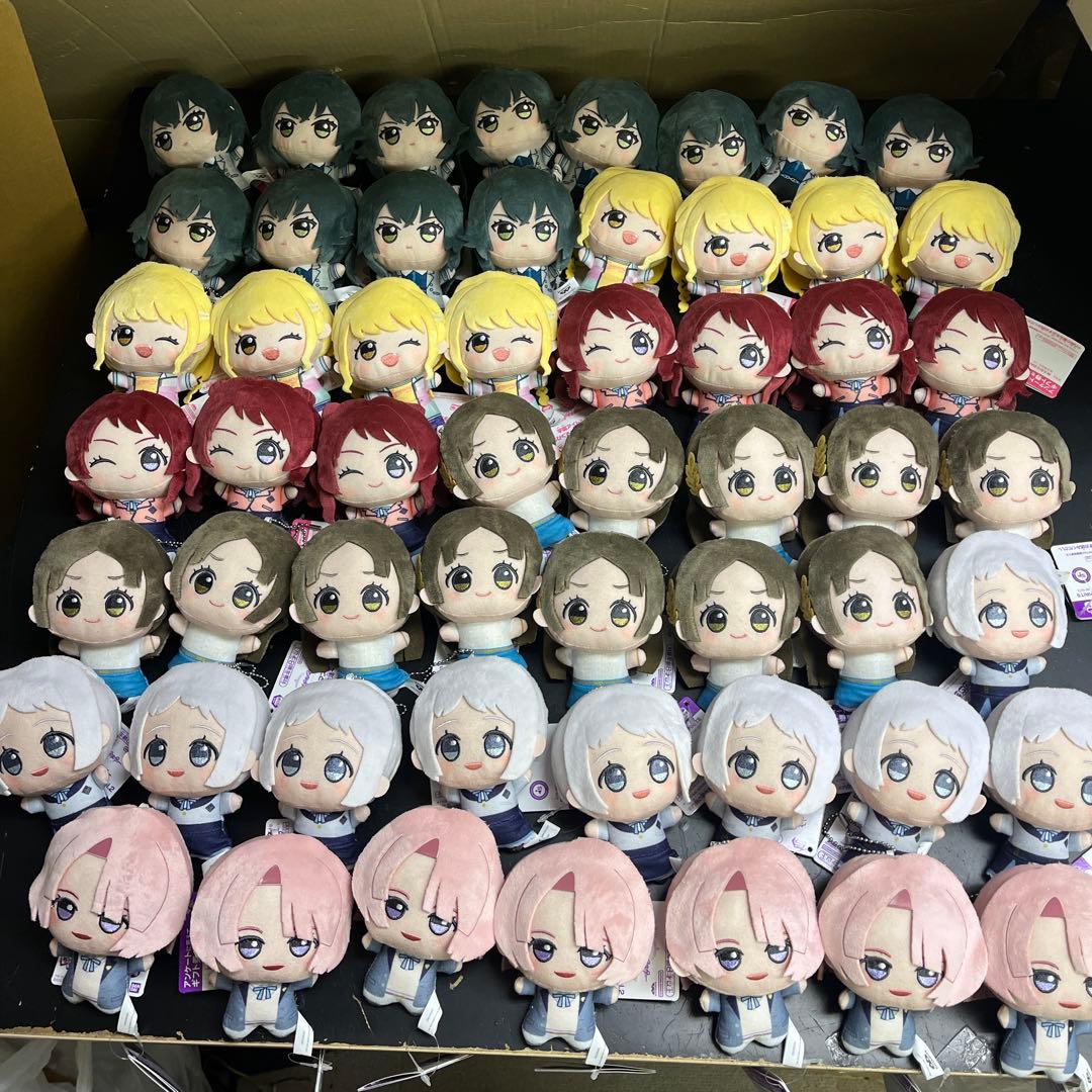 学園アイドルマスター ちびぐるみ～学園生活～vol.1 vol.2全55体セット 学マス】「学園アイドルマスター ちびぐるみ」vol.1～2がナムコ