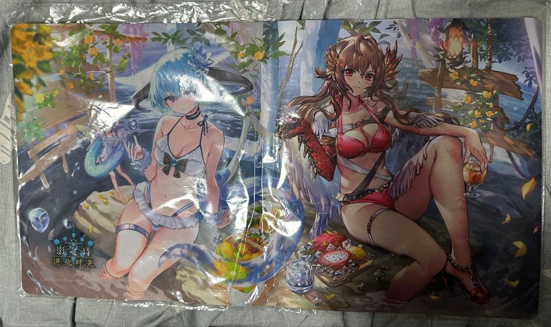 鳥*山様 シャドウバースエボルヴ　シーサイドメモリーズプレイマット 海外版