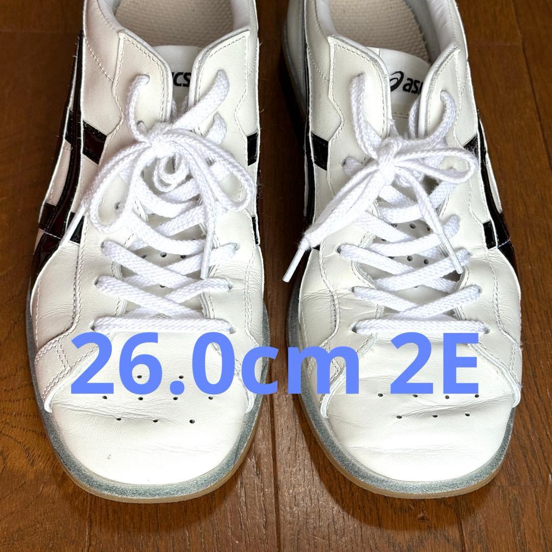 asics ウェイトリフティングシューズ 26.0cm ホワイト/ブラック