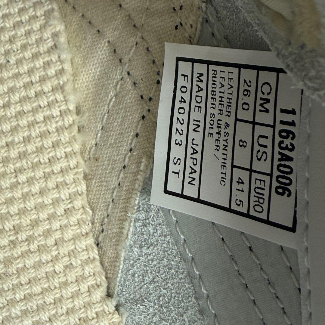 asics ウェイトリフティングシューズ 26.0cm ホワイト/ブラック