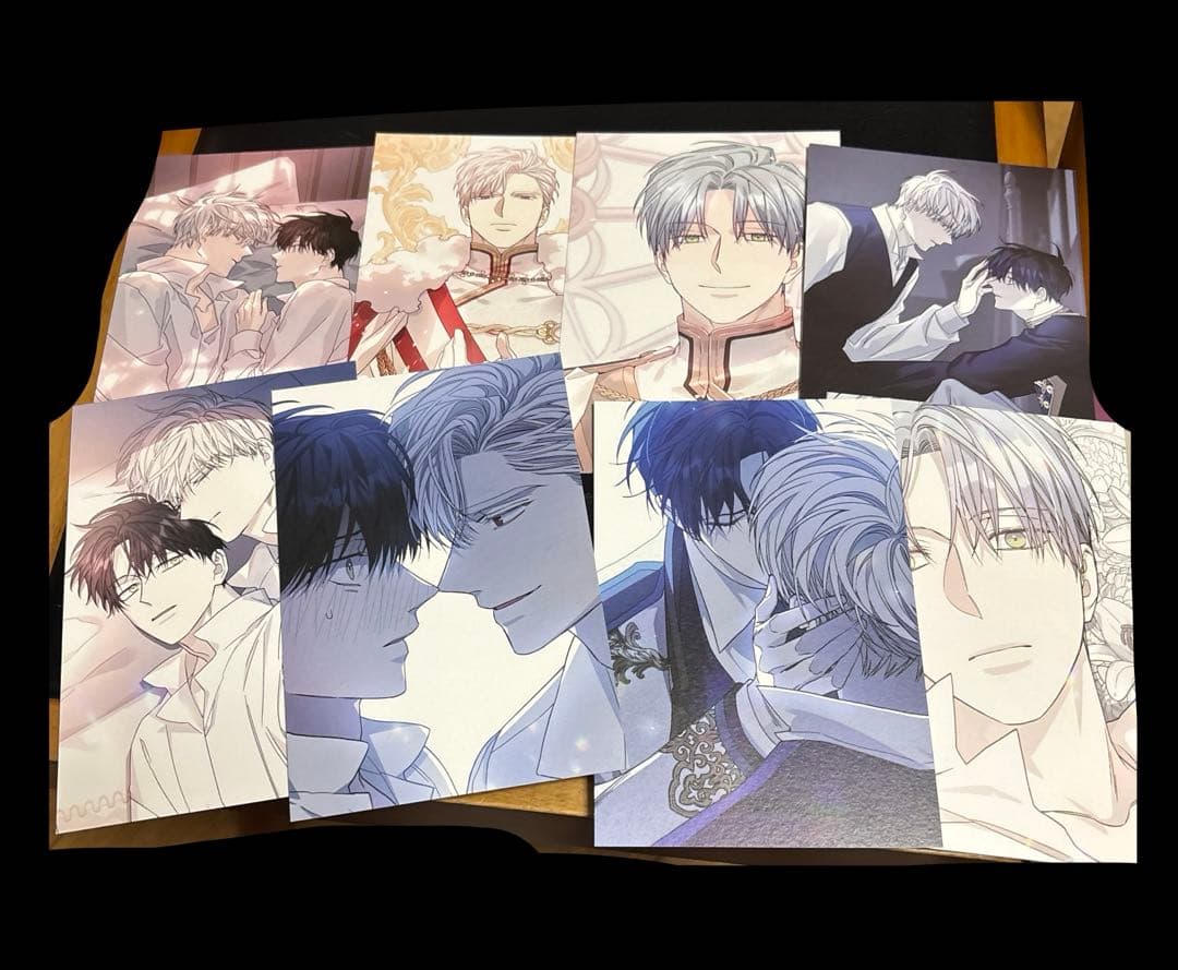 韓国BL 永遠の誓い 台湾特装版 海野真 ボーイズラブ ポストカード