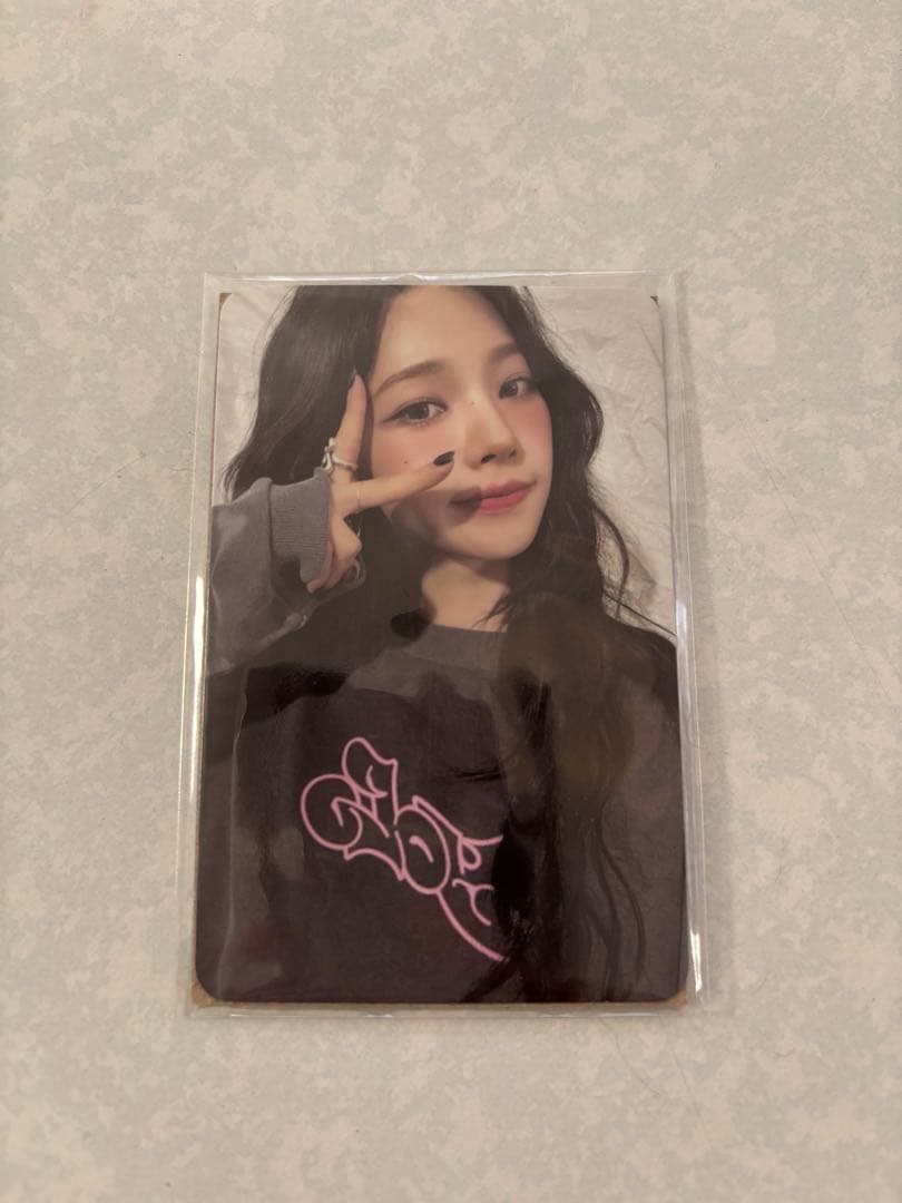 aespa カリナ トレカ　drama md ロングスリーブTシャツ