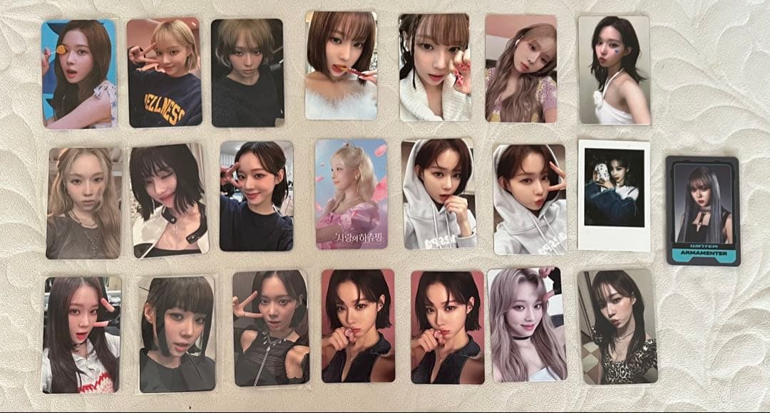 aespa ウィンター　トレカ　 まとめ売り　公式品　22枚　セット