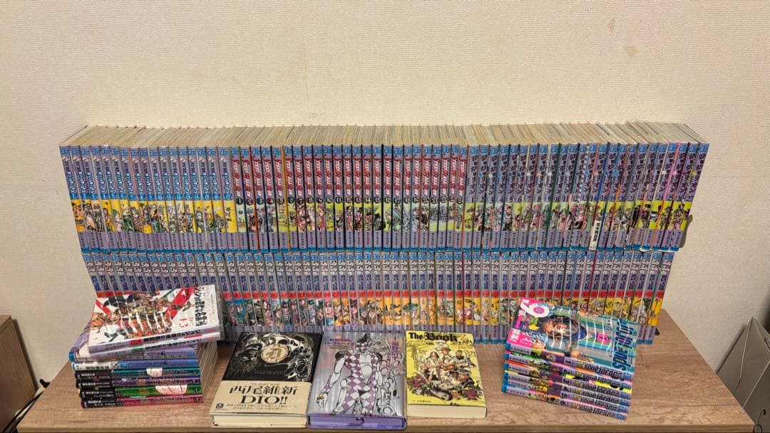 【美品】ジョジョ コミック 漫画 1〜9部 + 関連書籍11冊（3冊抜けあり) ジョジョの奇妙な冒険 8〜17巻（第3部）セット／荒木 飛呂彦 | 集英社