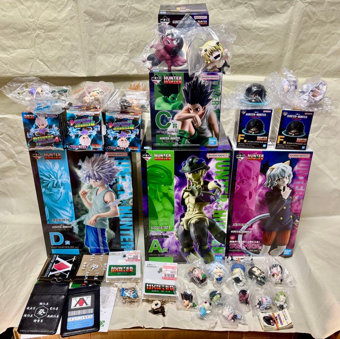 HUNTER×HUNTER 一番くじフィギュア イルミ カイト ゴン おまけ付き
