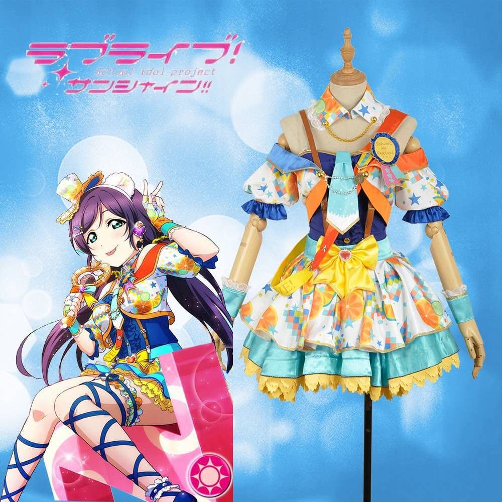 ラブライブ　東條希　コスプレ　衣装　アイドル