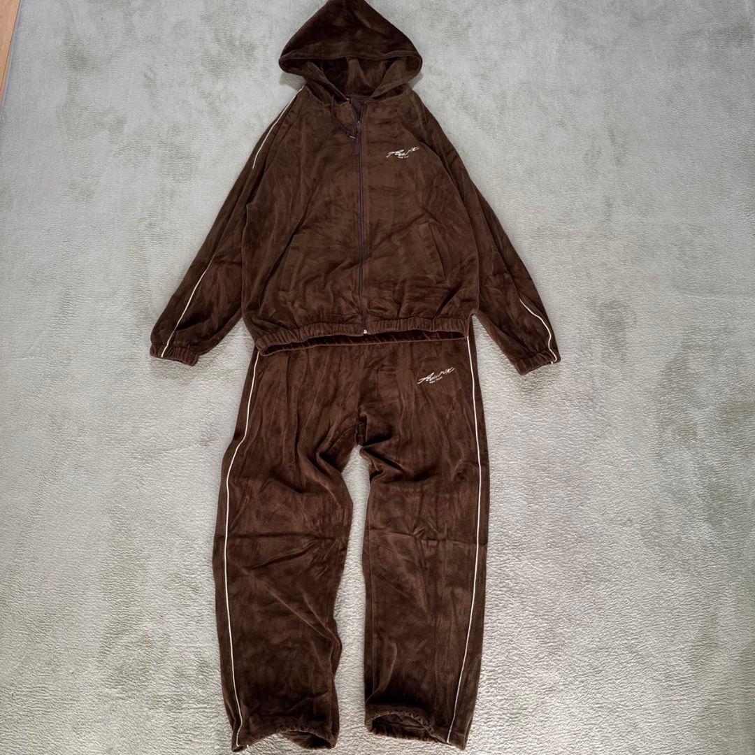 AVIREX アヴィレックス ベロア セットアップ ジャージ ジャケット