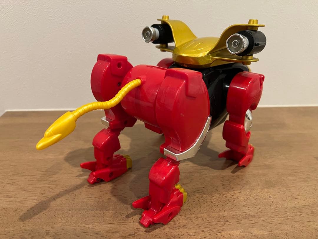 当時物】巨大ガオライオン DX超合金 百獣戦隊ガオレンジャー - メルカリ