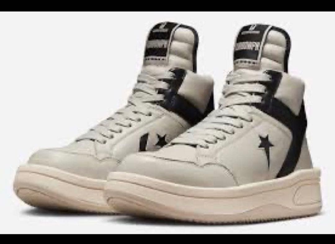 い*ち様 ☻CONVERSE DRKSHDW Turbowpn スニーカー UK リックオウエンス x コンバースから新作スニーカーが登場 | Hypebeast.JP