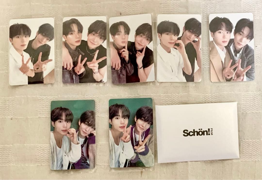 秘密の間柄 Schon! トレカ 7種 キム・ジュンソ チャ・ソンヒョン レア