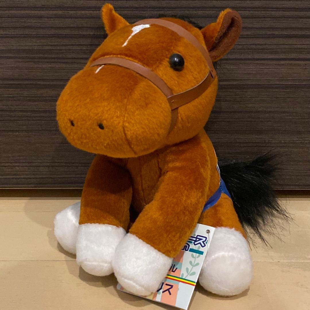 希少 モーリス アイドルホース ぬいぐるみ 香港マイル Mサイズ 競馬