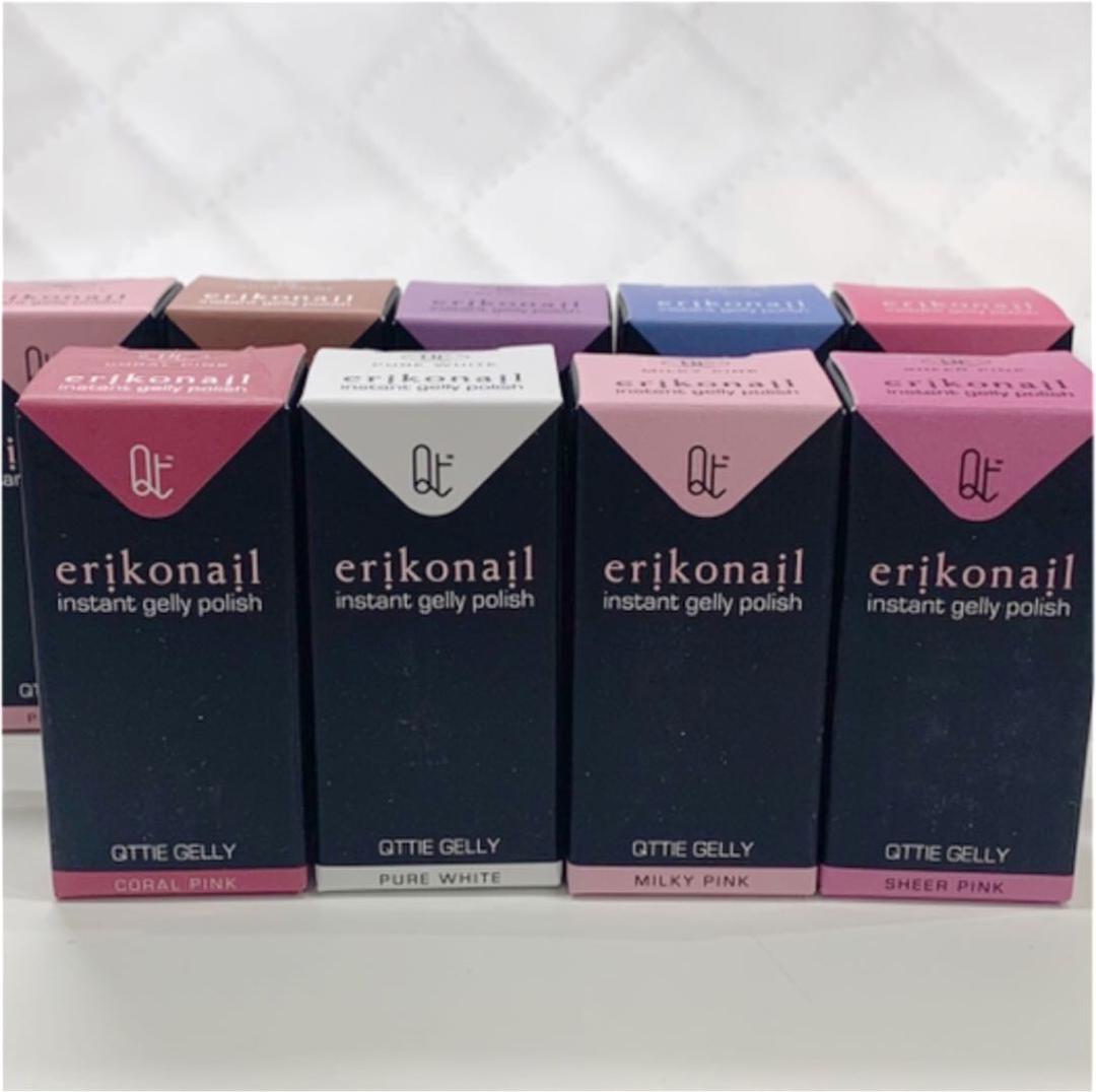 ⑦erikonail エリコネイル×キューティー インスタントジェリーポリッシュ