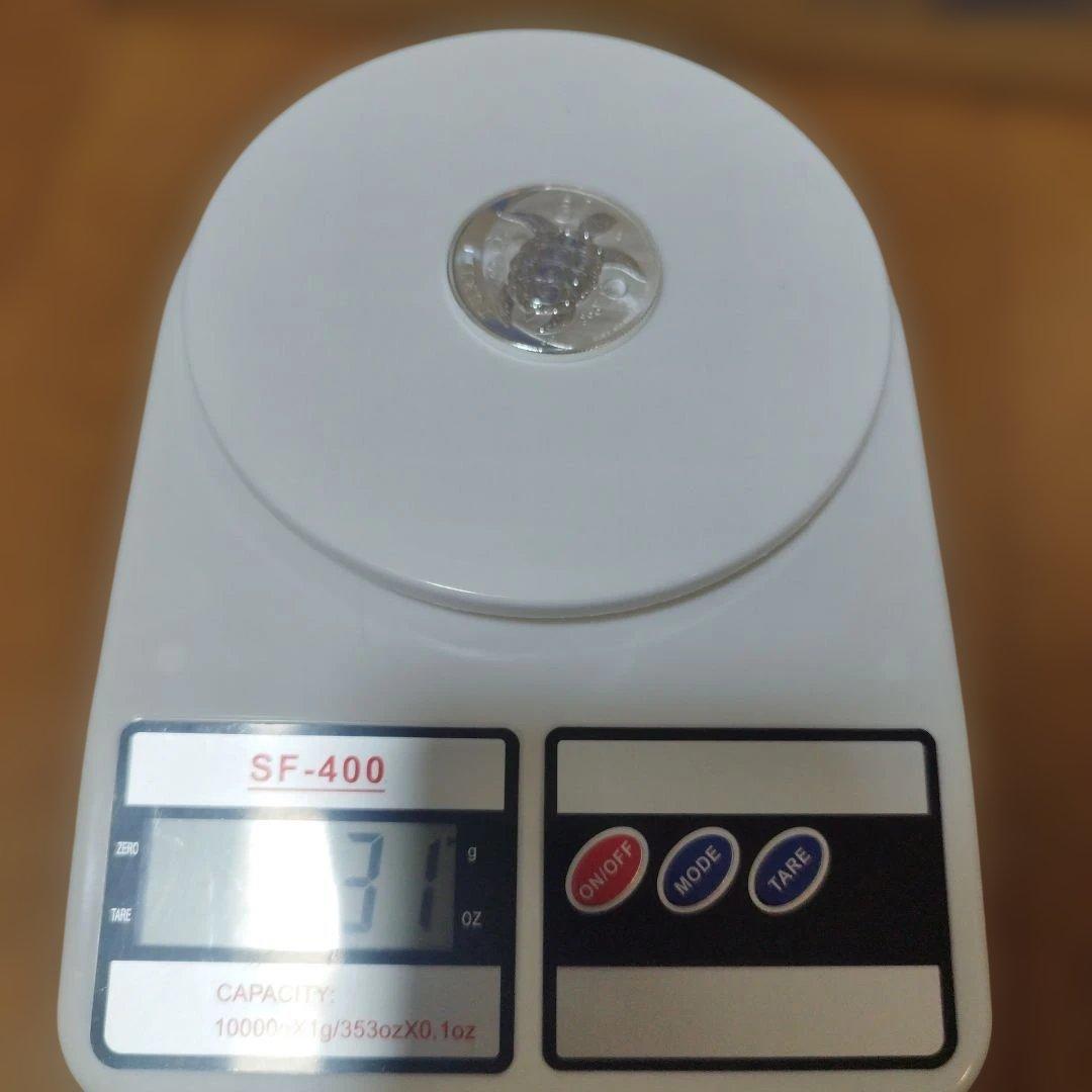 2022年 ニウエ「タク タイマイ・カメ」純銀 1オンス 銀貨