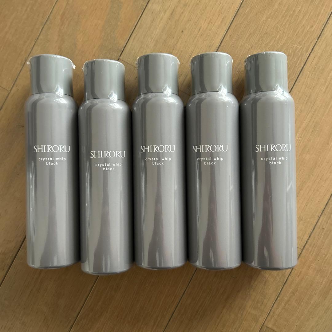 SHIRORU crystal whip black 5本セット