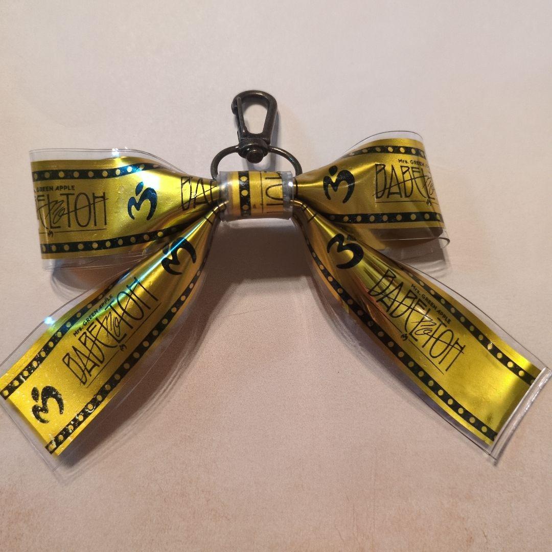 バベルの塔 ミセス 銀テープ 金テープ リボン キーホルダー ③ - メルカリ