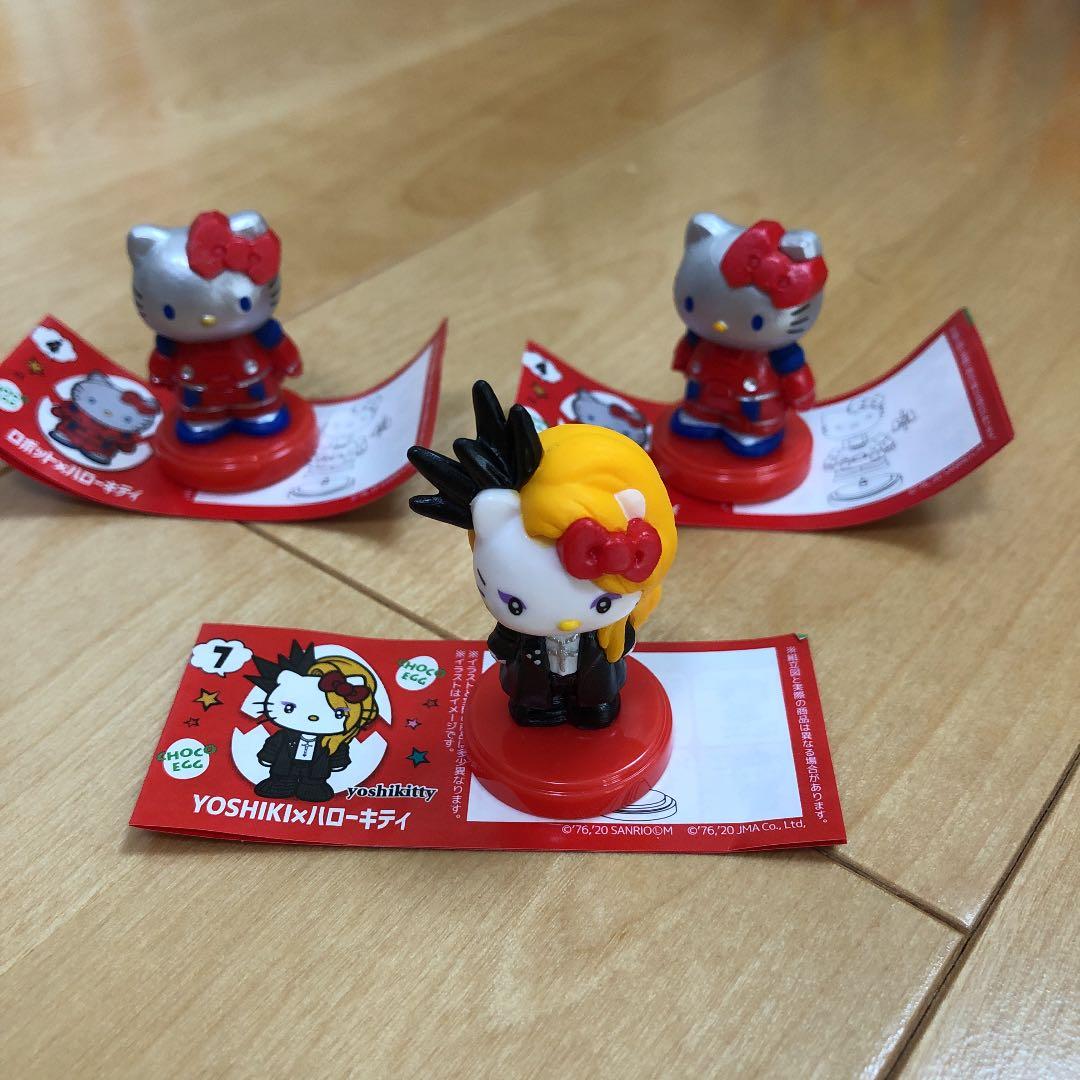 チョコエッグ ハローキティ フィギュア 3個セット - メルカリ