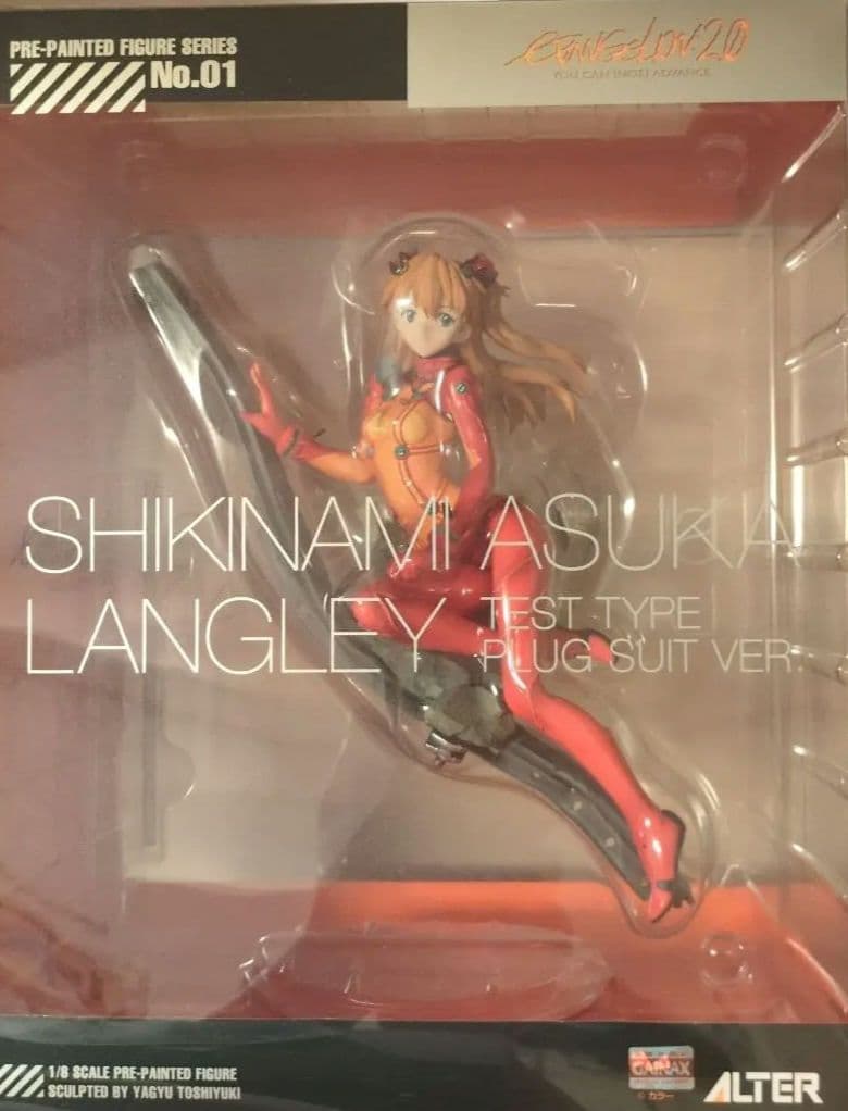 式波・アスカ・ラングレー 1/8 プラグスーツver.　ALTER　アルター